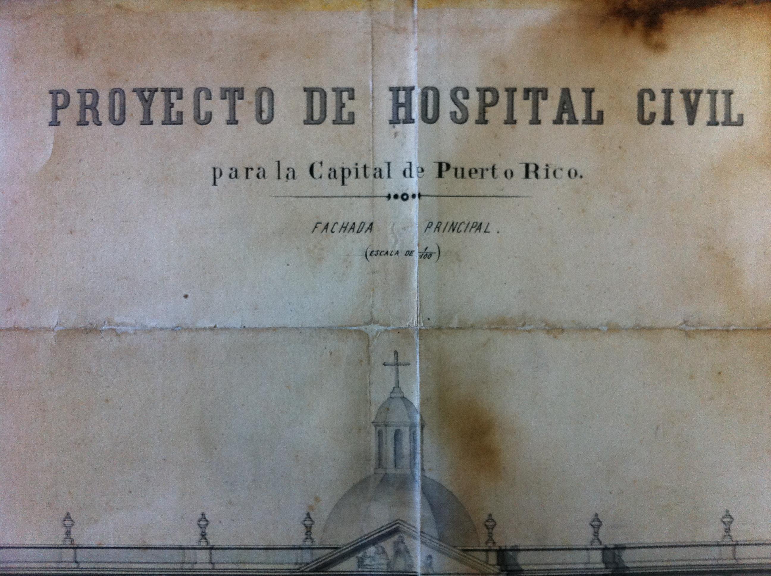Original Drawings - Antiguo Hospital Civil - Archivo General 2010 00022